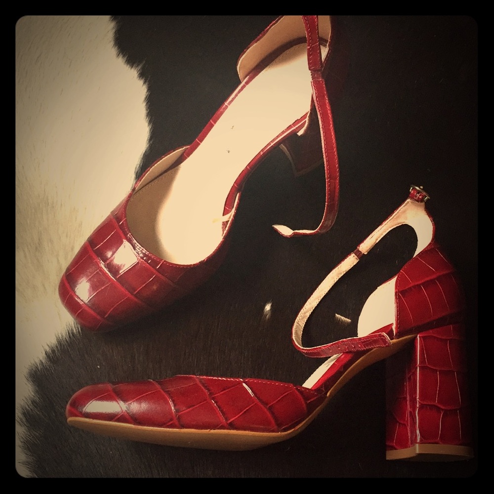 Zara Mary Jane Heels
